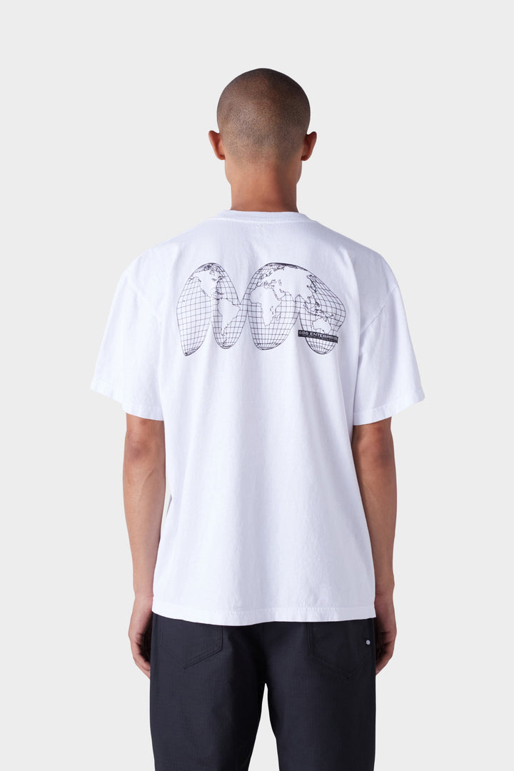 686 Men's Global Enterprises Short Sleeve Tee — WHITE