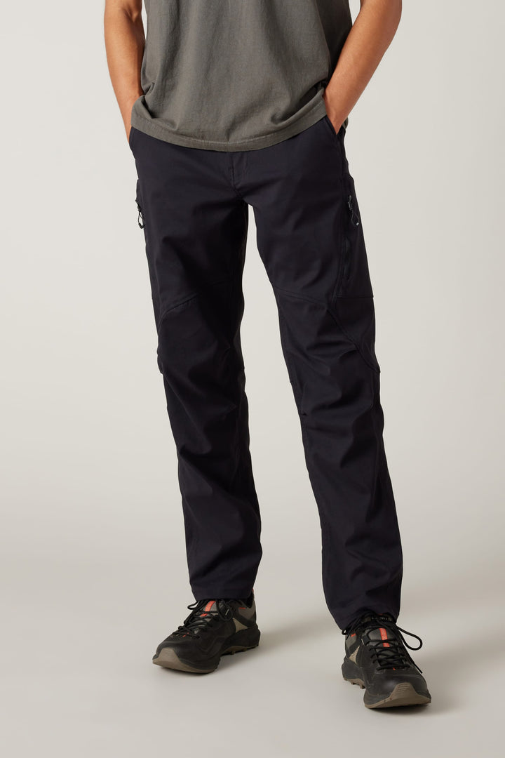 686 Men's Anything Cargo Pant - Relaxed Fit — BLACK (vista 2)