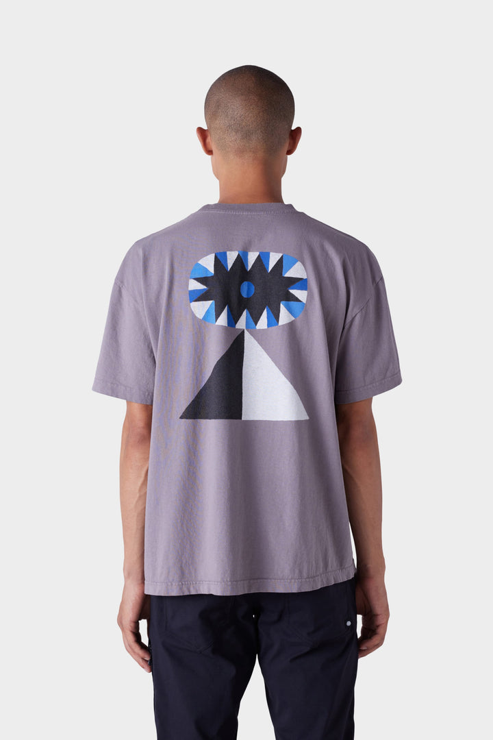 686 Men's Sun on the Hill Short Sleeve Tee — CHARCOAL