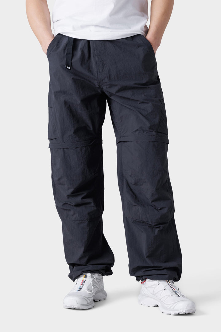 686 Men's Traverse Zip Off Cargo Pant - Wide Fit — BLACK