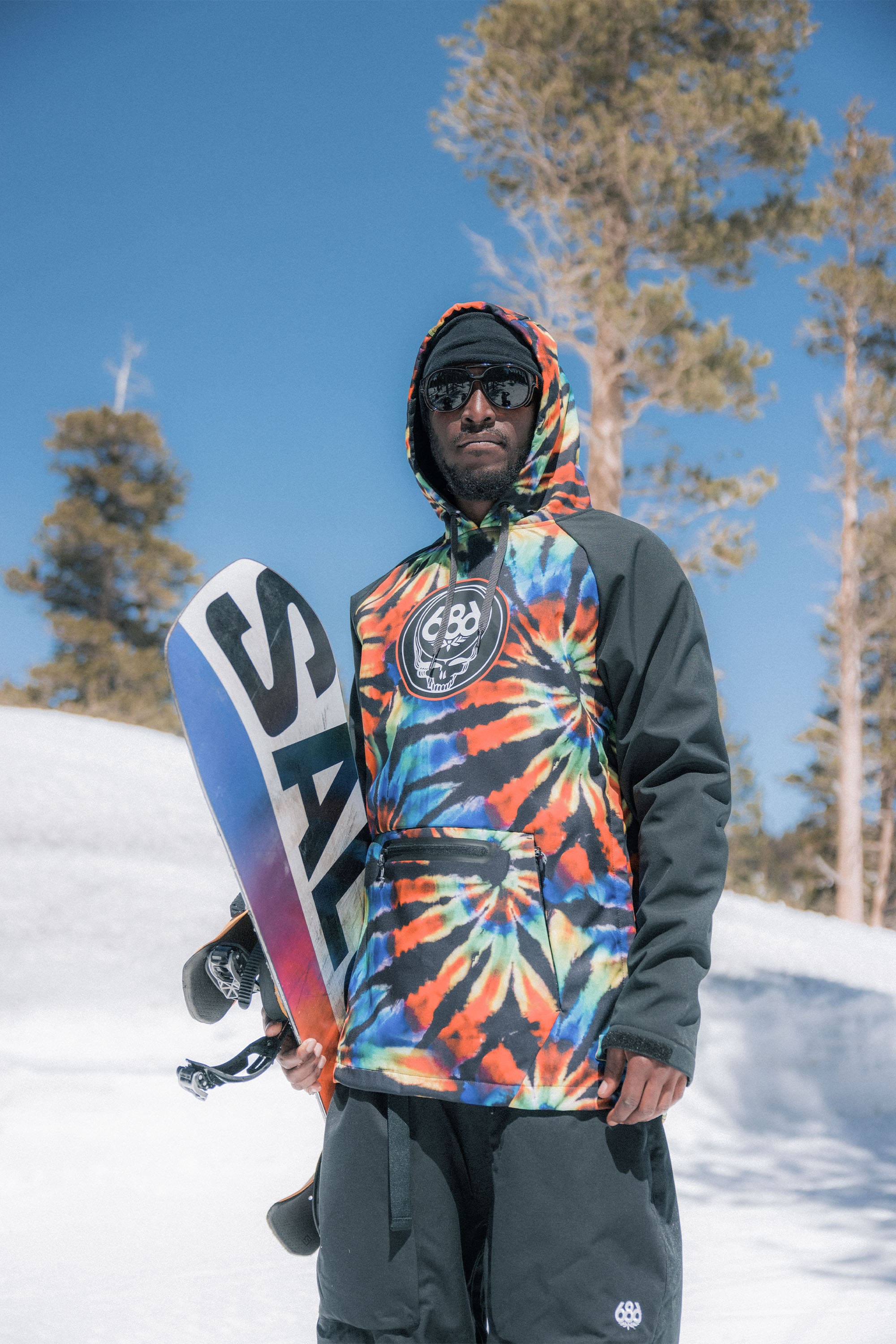 Waterproof hoodie store for snowboarding