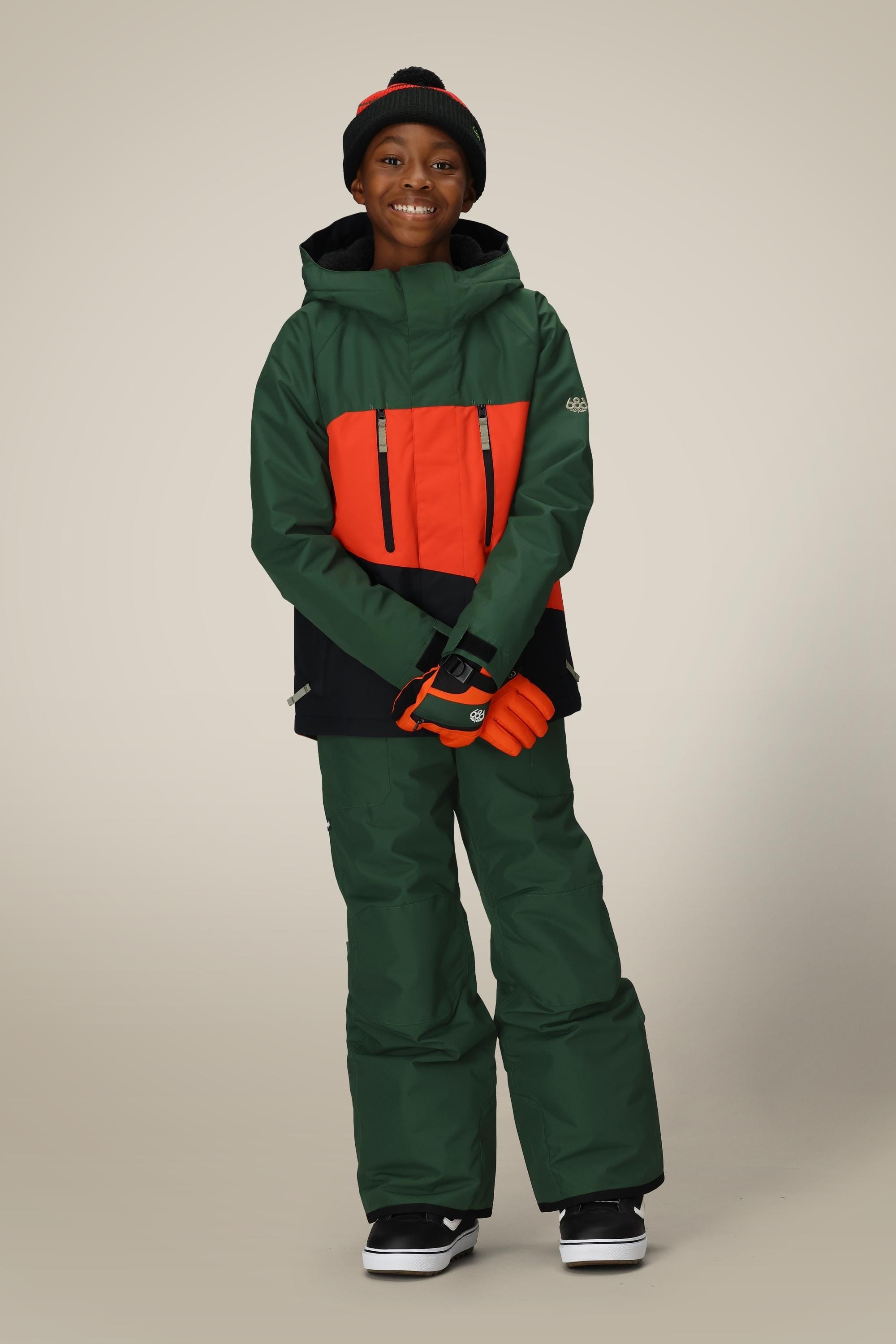 686 Boys' Frontier™ Insulated Bib – 686.com