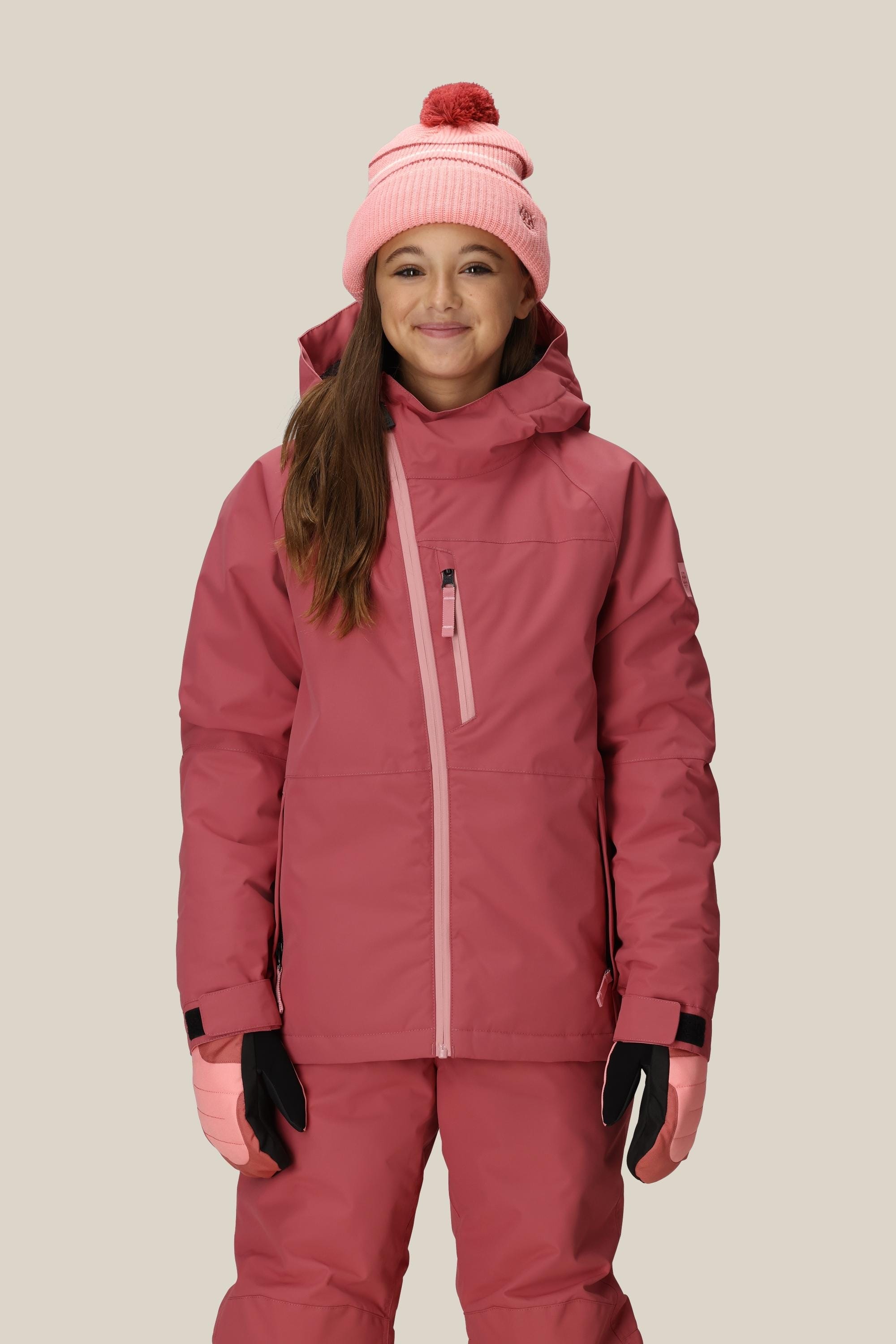 686スノボウェア HYDRA INSULATED JACKET22-23ピンク 686 Girls Hydra Insulated Jacket | WinterKids