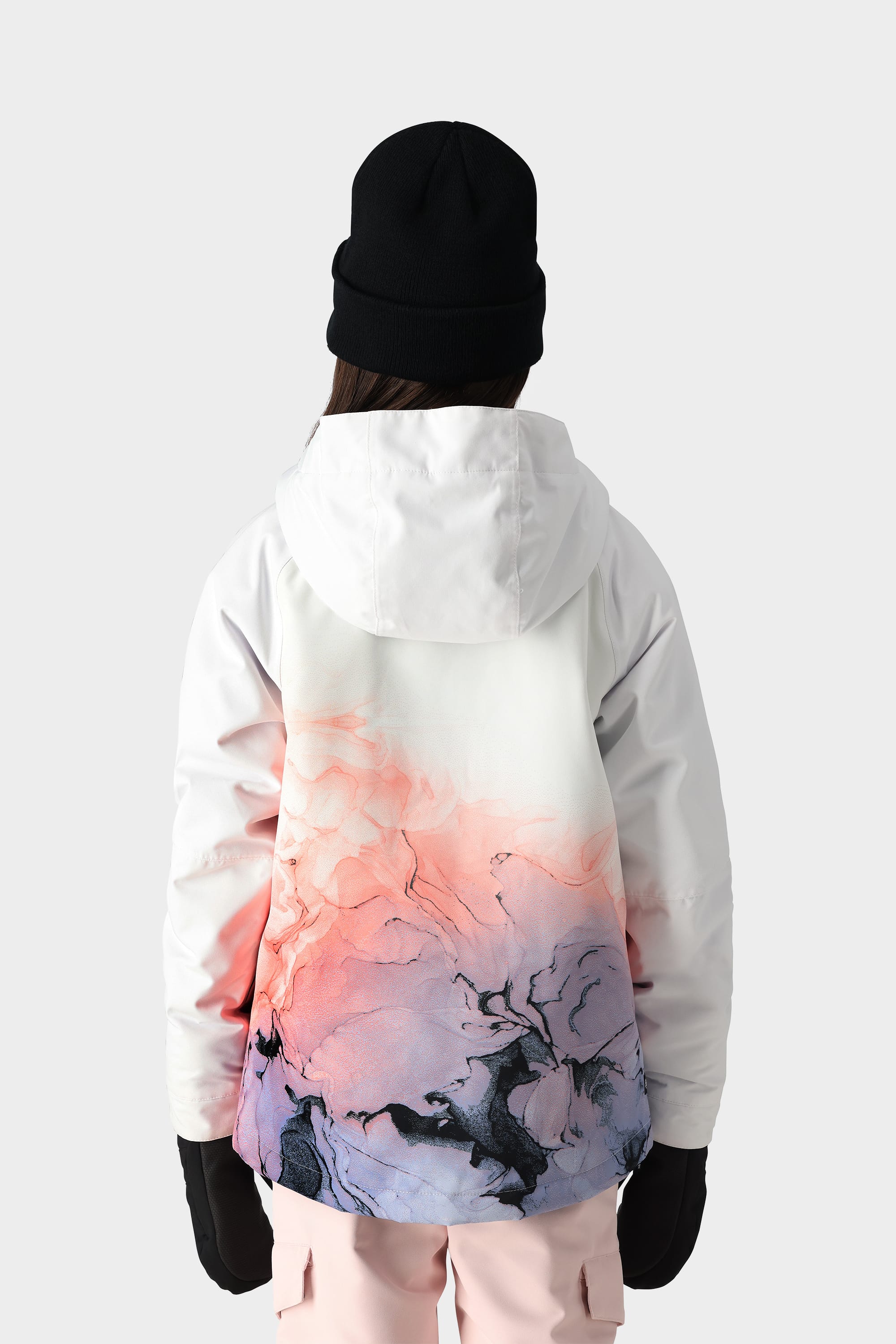 Girls insulated waterproof jacket sales