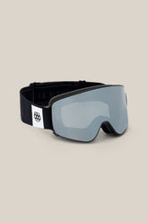 686 SMARTY® Magnetic Goggle - Small - BLACK+SILVER MIRROR+AMBER