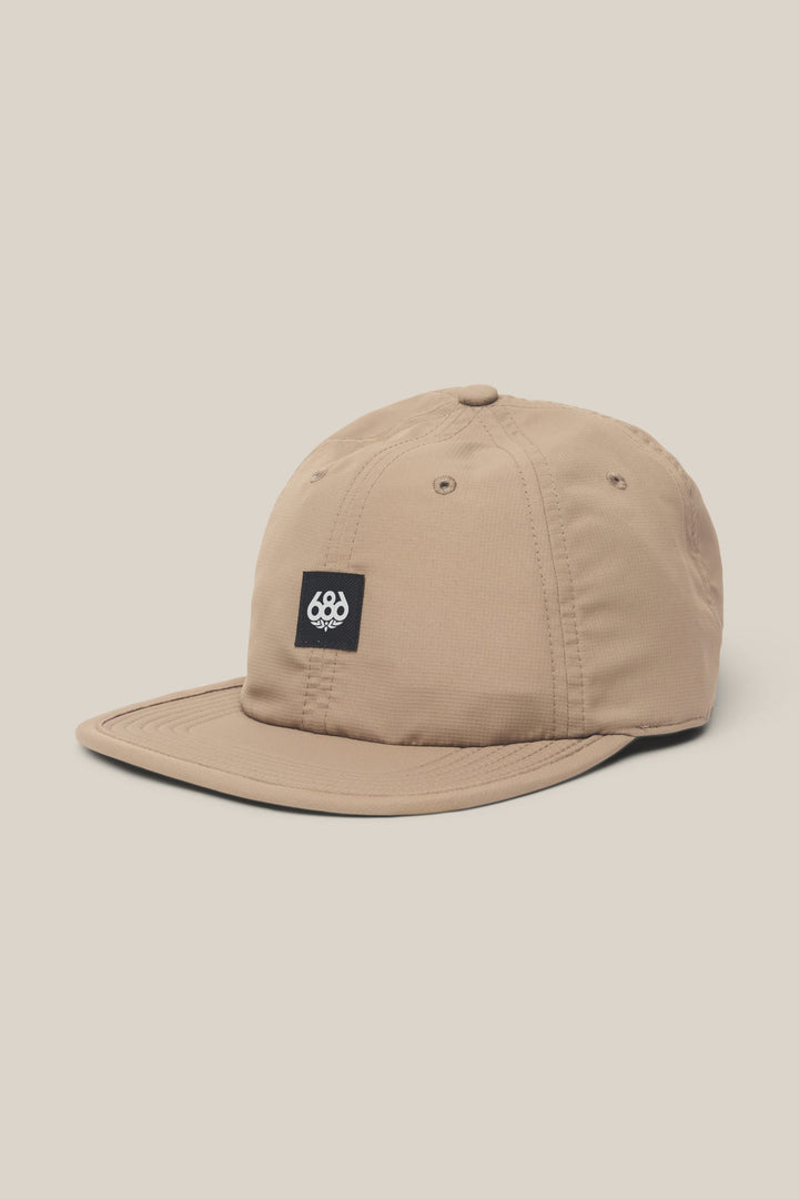 686 Low-Pro Adventure Unstructured 6 Panel Hat — TOBACCO