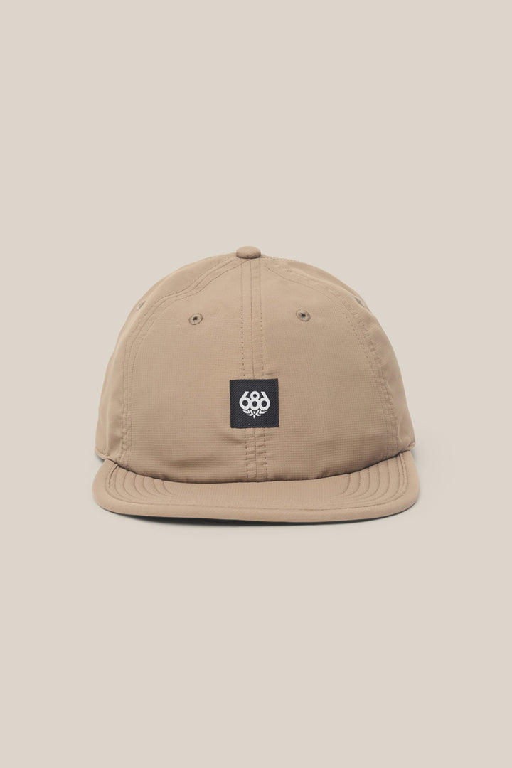 686 Low-Pro Adventure Unstructured 6 Panel Hat — TOBACCO (vista 2)