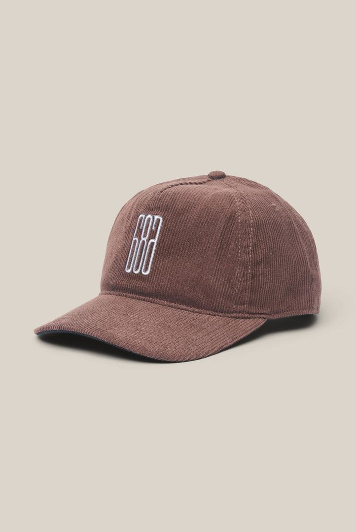 686 Mid-Pro Ghost Cord Unstructured 5 Panel Hat — COFFEE (vista 2)