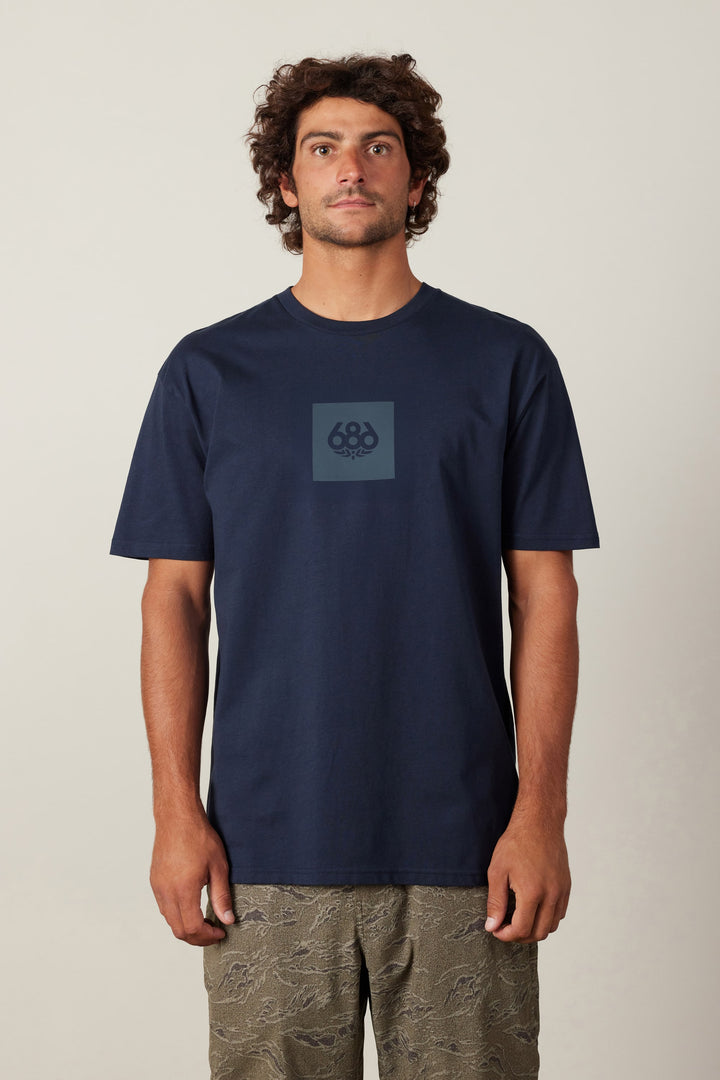 686 Knockout Authentic S/S Tee — NAVY