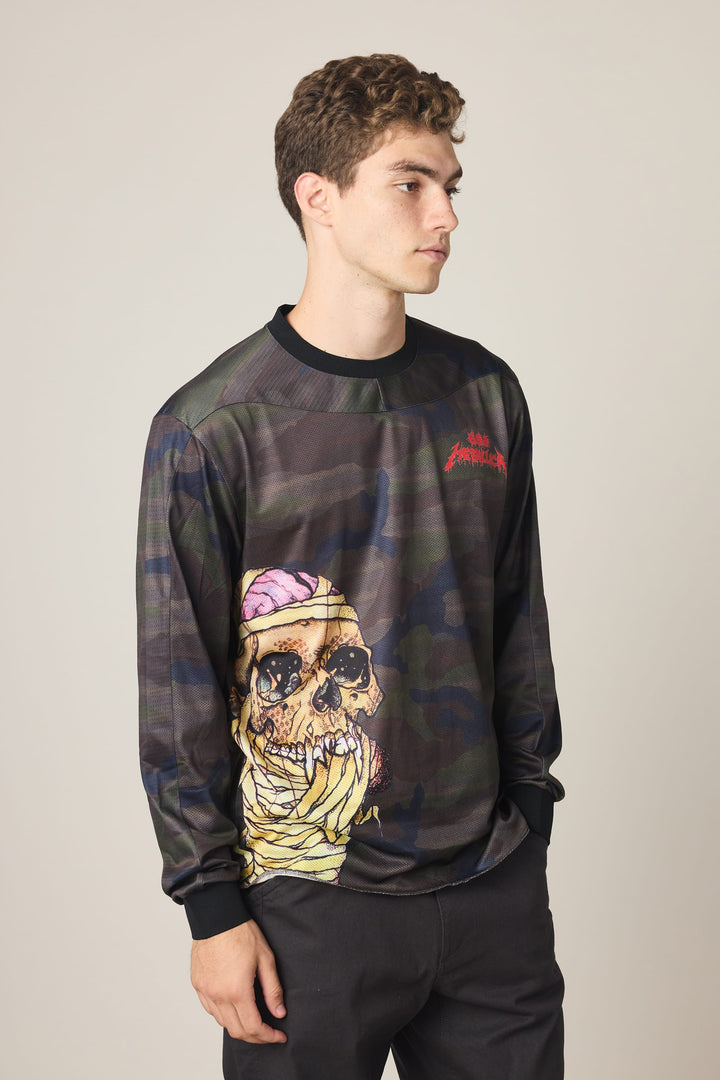 686 Men's Metallica Turbo LS Tech Tee — BLACK