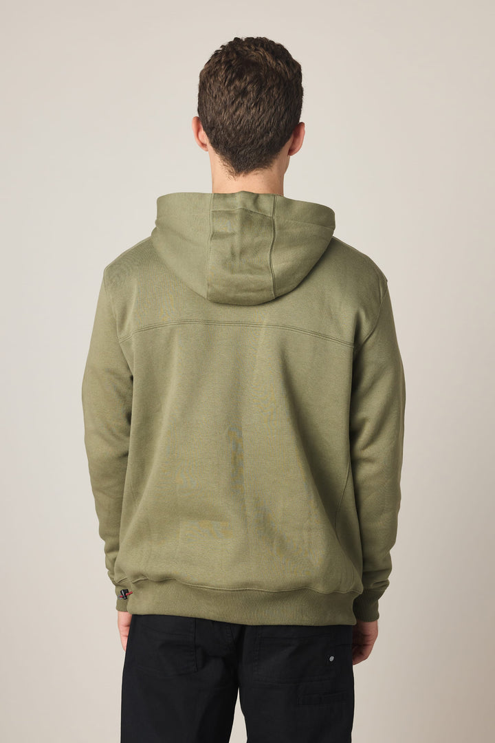 686 Men's All Season Hoody — FATIGUE GREEN (vista 2)