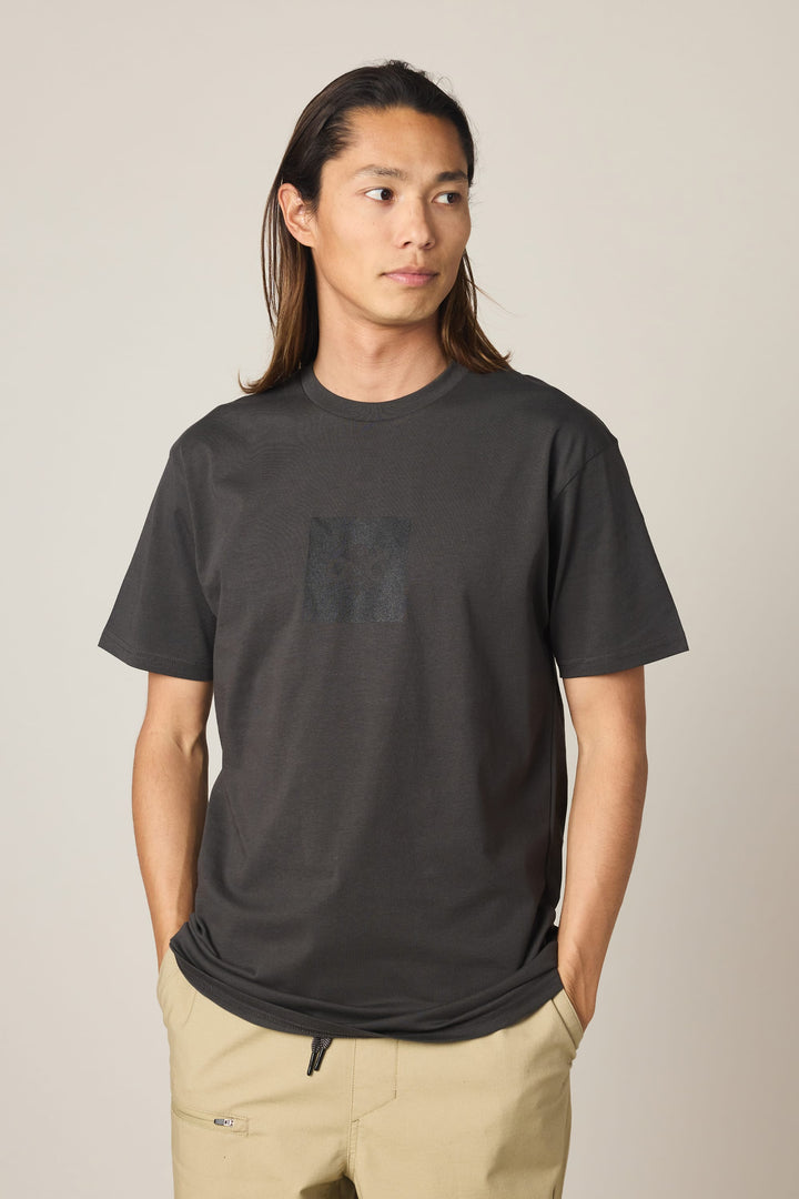 686 Knockout Authentic S/S Tee — VINTAGE BLACK