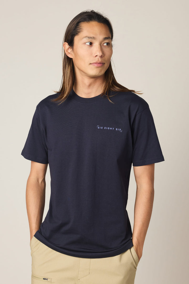 686 24/7 Authentic SS Tee — NAVY (vista 2)