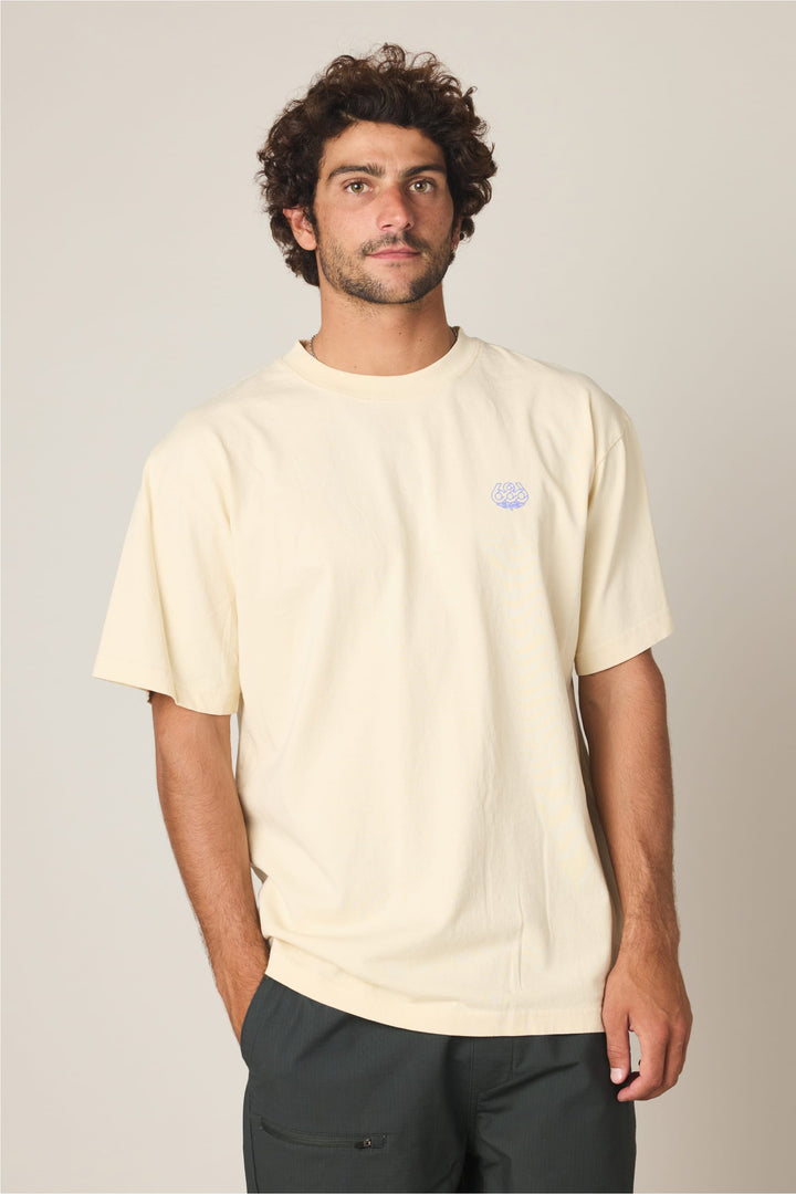 686 Engineered Relaxed SS Tee — VINTAGE WHITE (vista 2)
