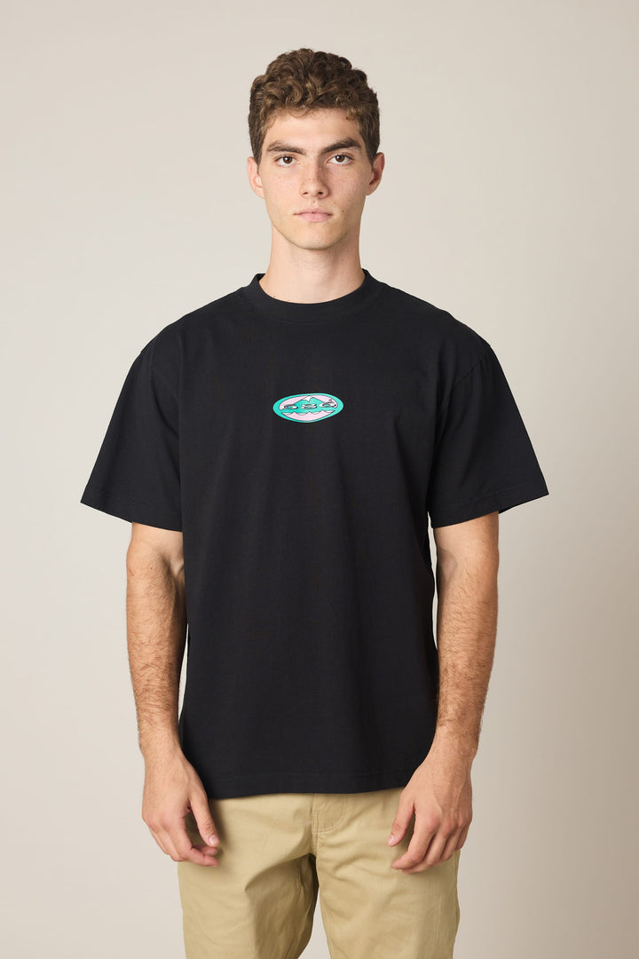 686 Men's Jib Relaxed SS Tee — BLACK