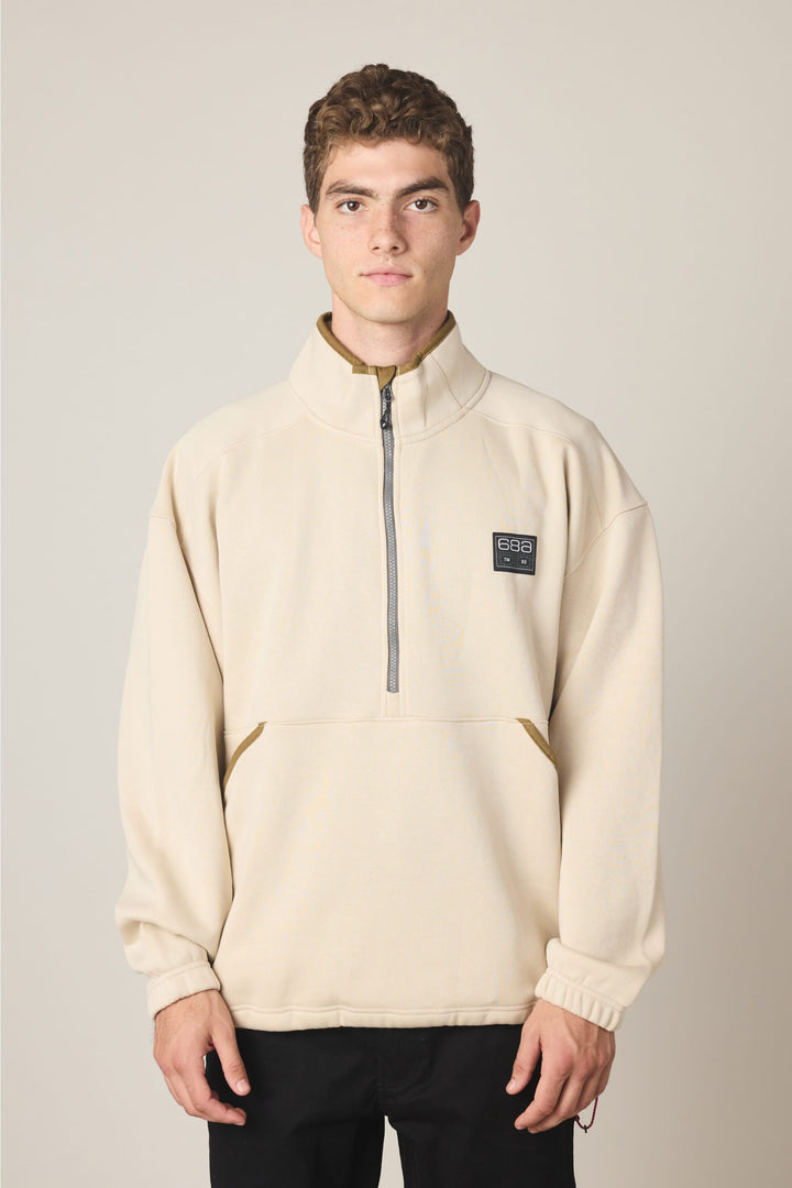 686 Men's Burnout Anorak — LIMESTONE
