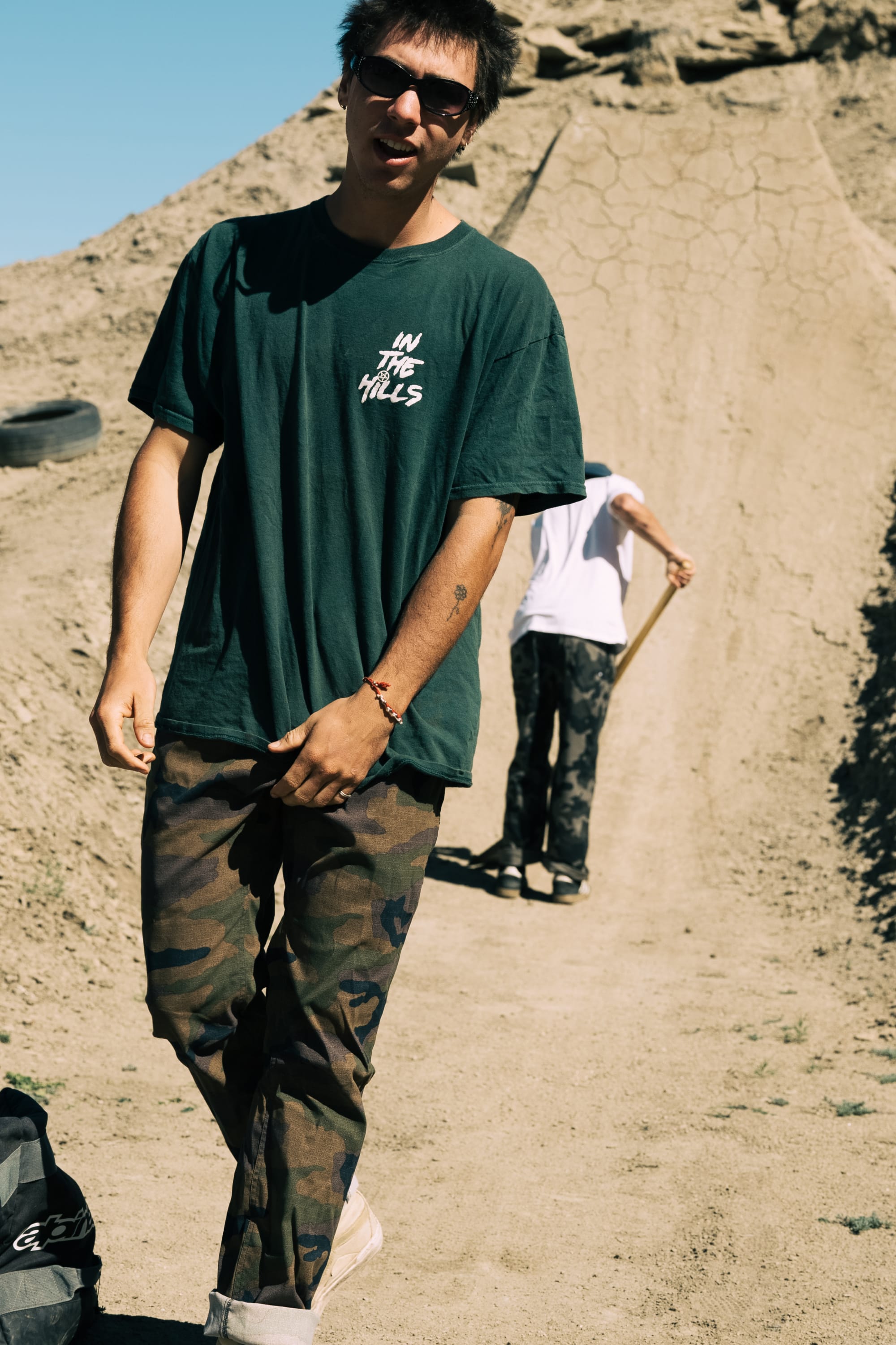 ウェア Logo Anywhere Pants Erreà Republic Cuff Trousers with logo from the Essential