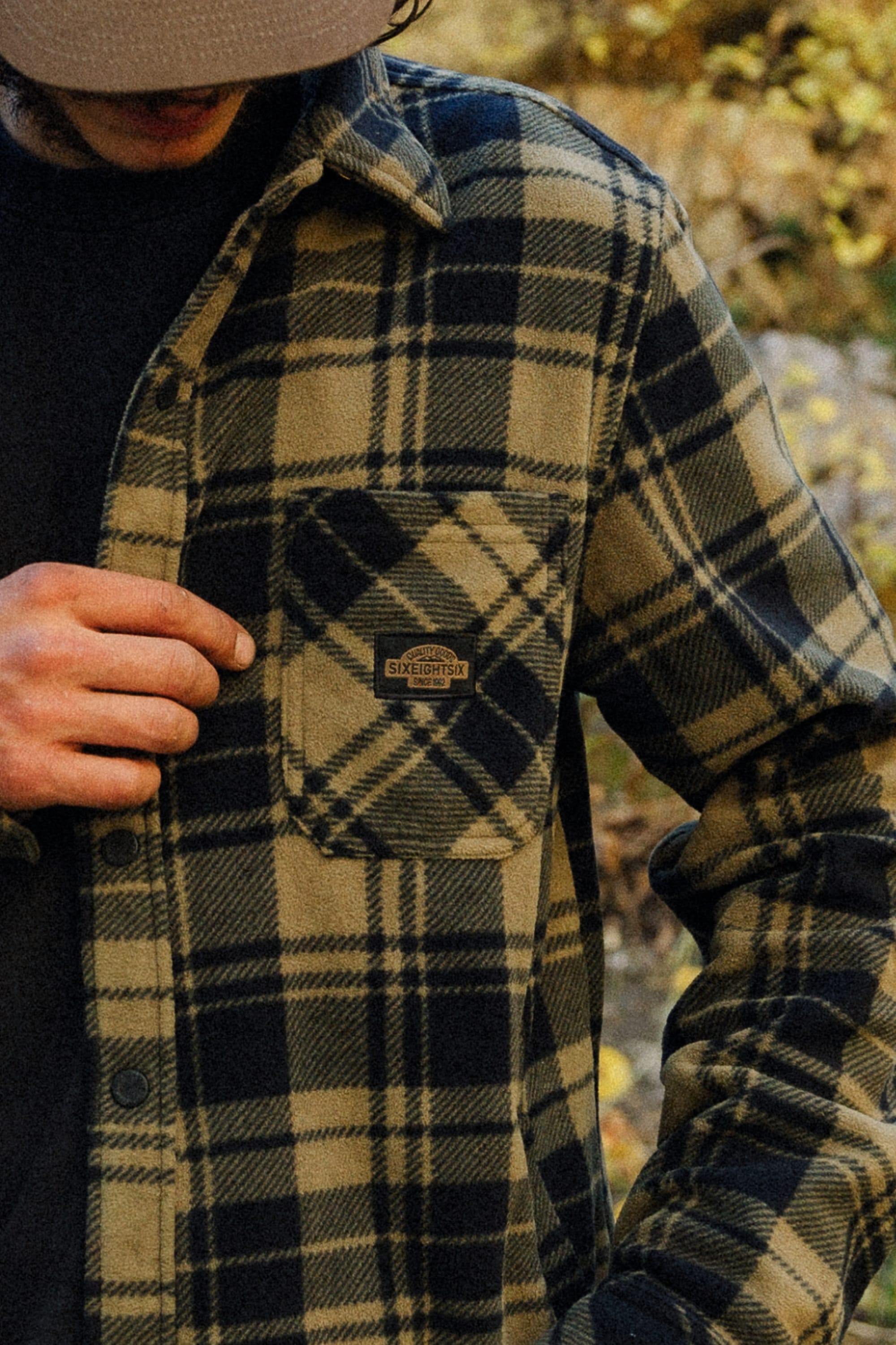 SAGE PLAID