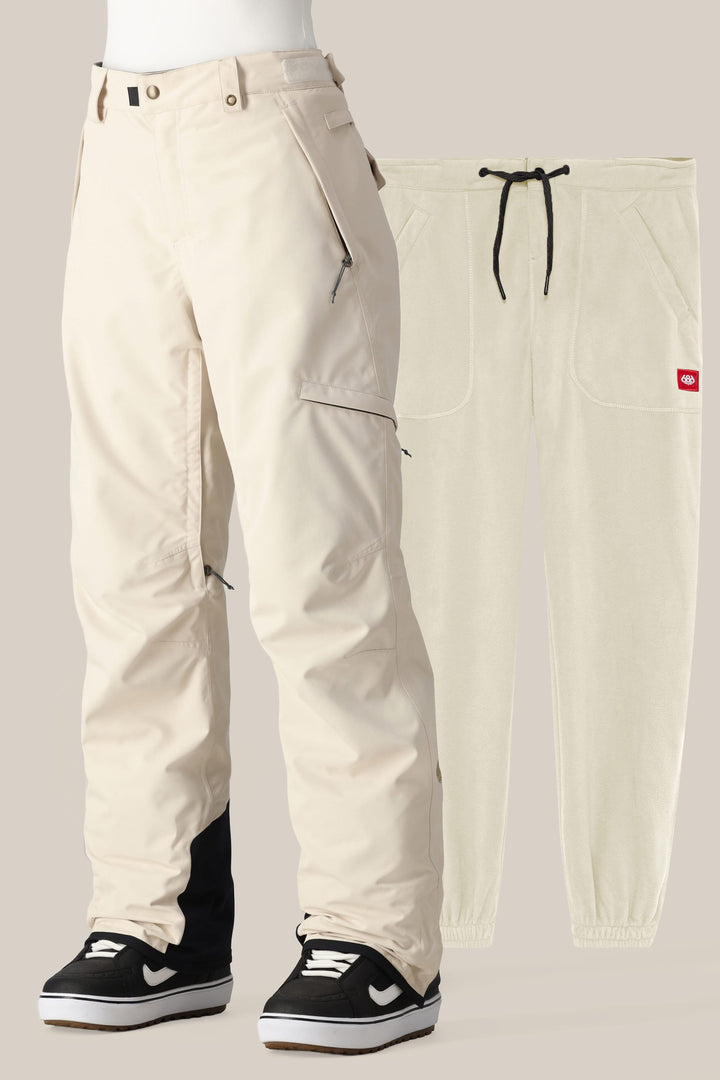 686 Women's SMARTY 3-in-1 Cargo Pant — LIMESTONE