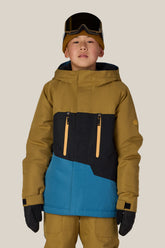 686 Boys' Geo™ Insulated Jacket - BRONZE COLORBLOCK