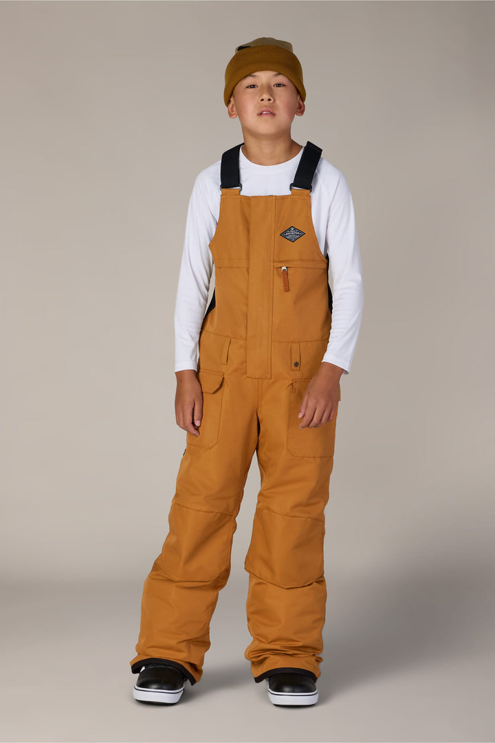 686 Boys' Frontier™ Insulated Bib — BRONZE