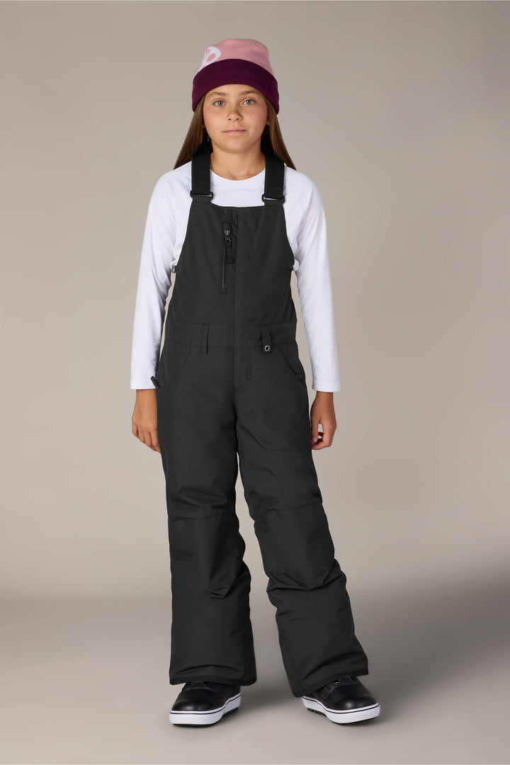 686 Girls Sierra Insulated Bib — BLACK