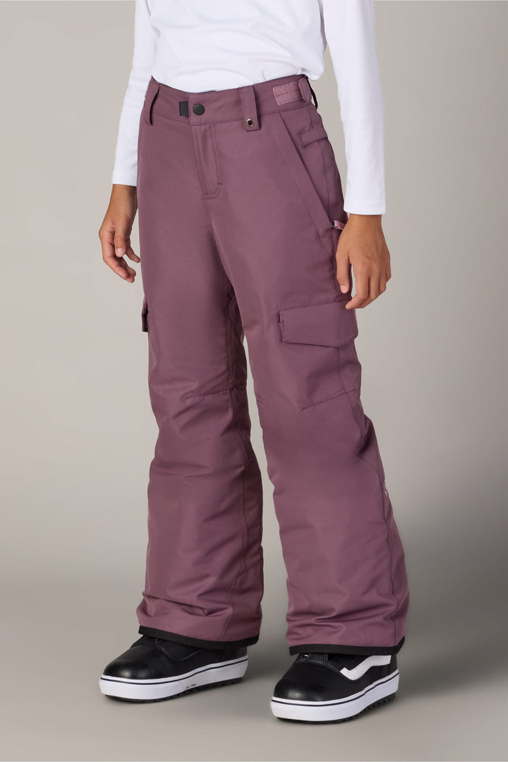 686 Girls' Lola Insulated Pant — BLACK PLUM