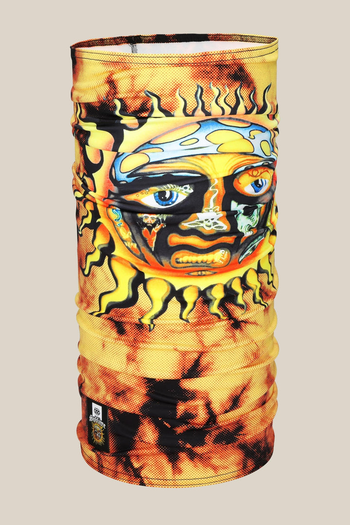 686 Double Layer Face Warmer — SUBLIME ORANGE TIE DYE