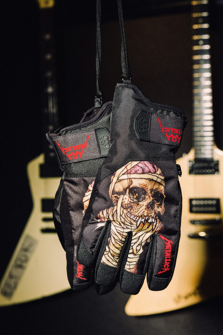 686 Men's Primer Glove — METALLICA BLACK