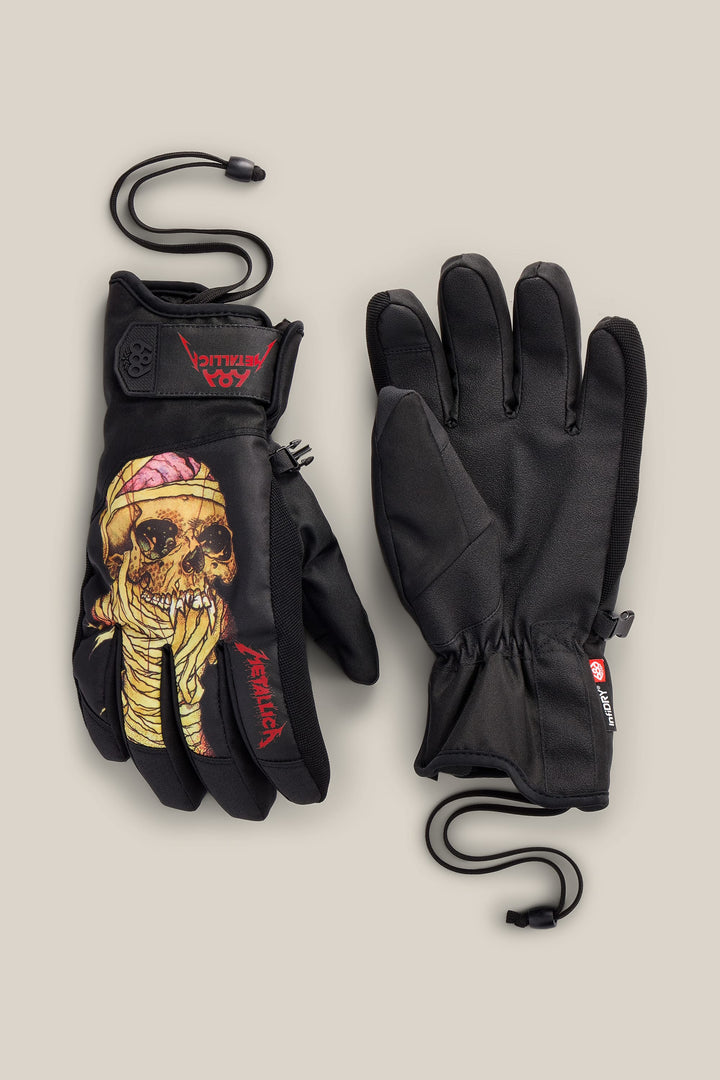 686 Men's Primer Glove — METALLICA BLACK (vista 2)