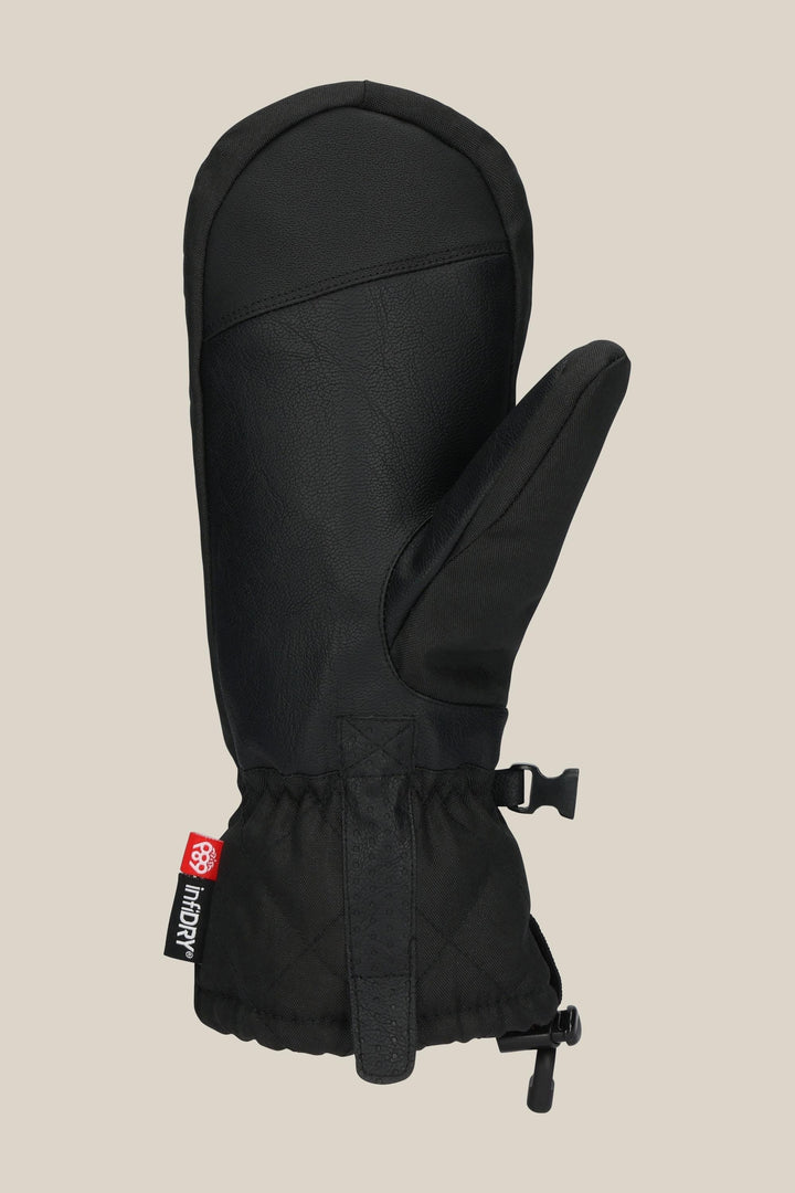 686 Women's Jubilee Mitt — BLACK (vista 2)