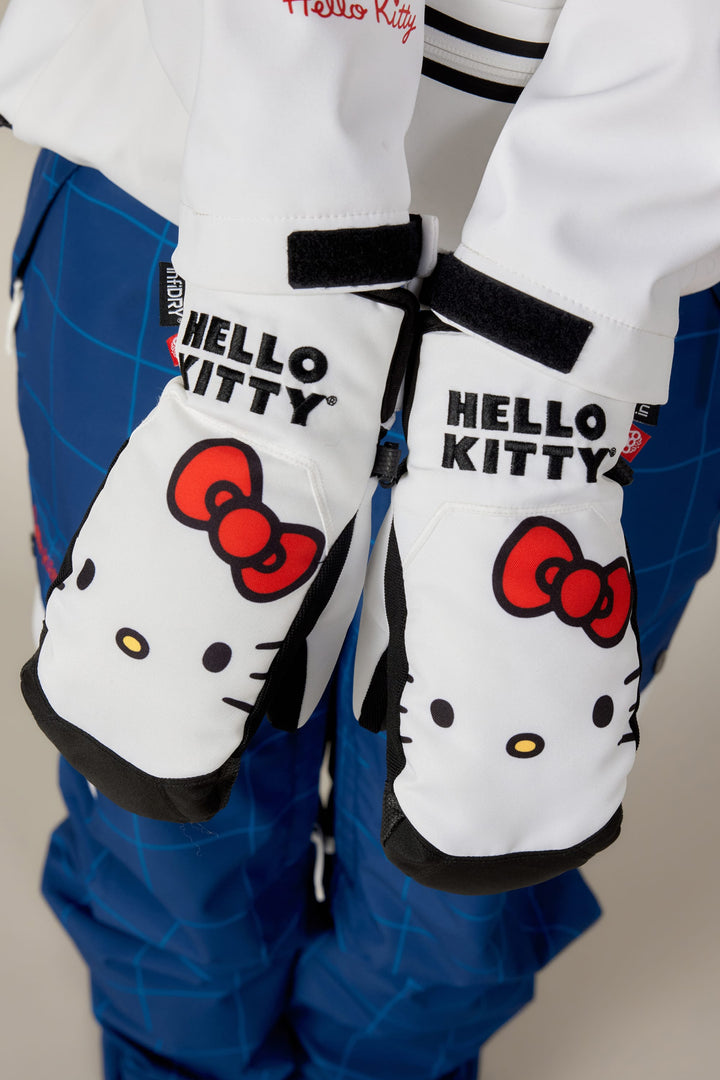 686 Women's Revel Mitt — HELLO KITTY WHITE (vista 2)