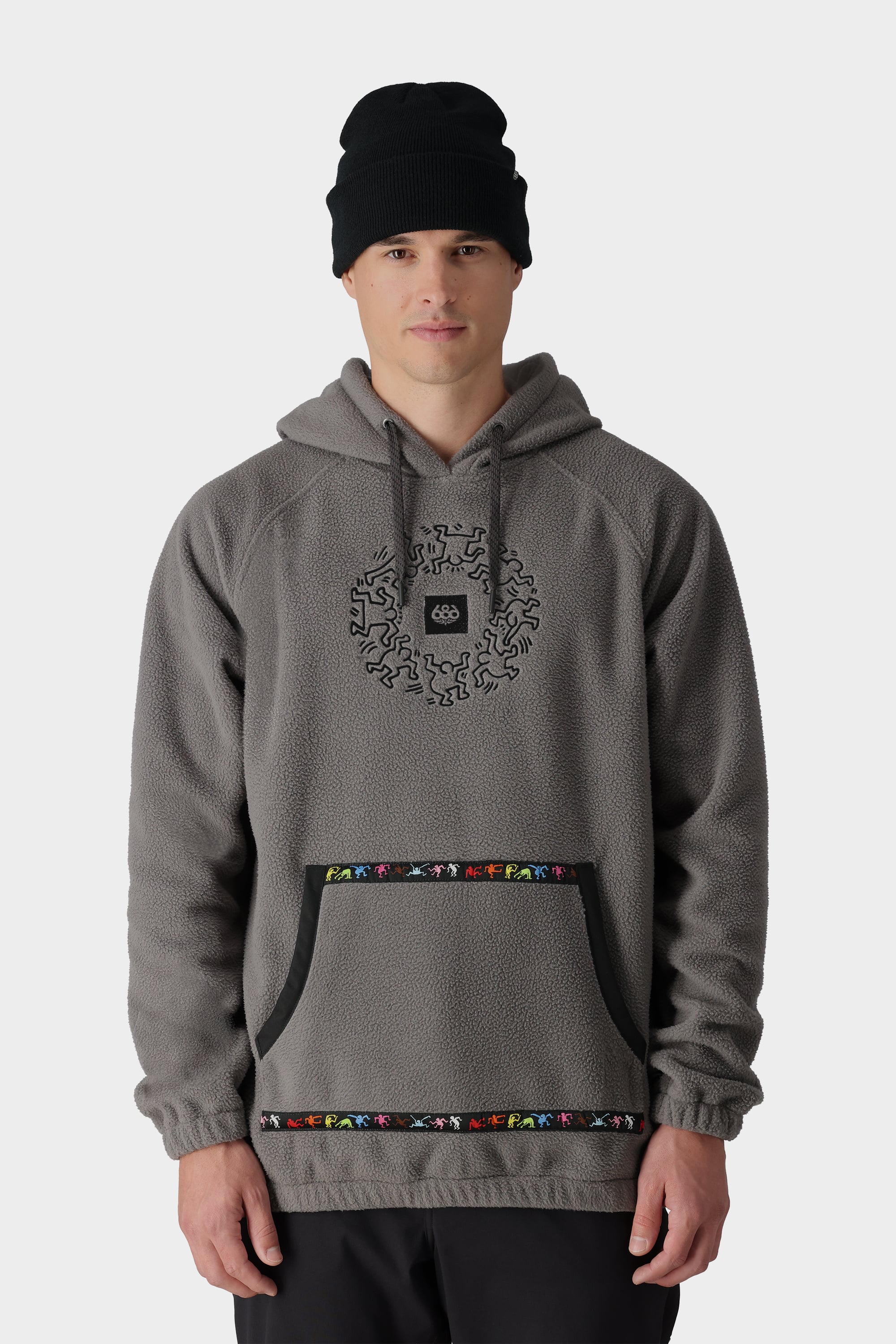 KEITH HARING RHINO GREY