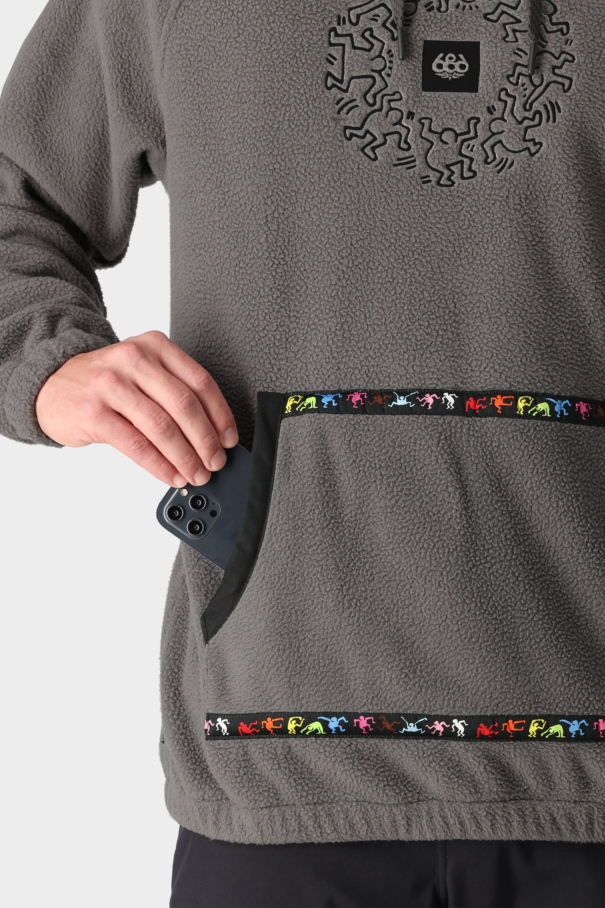 KEITH HARING RHINO GREY