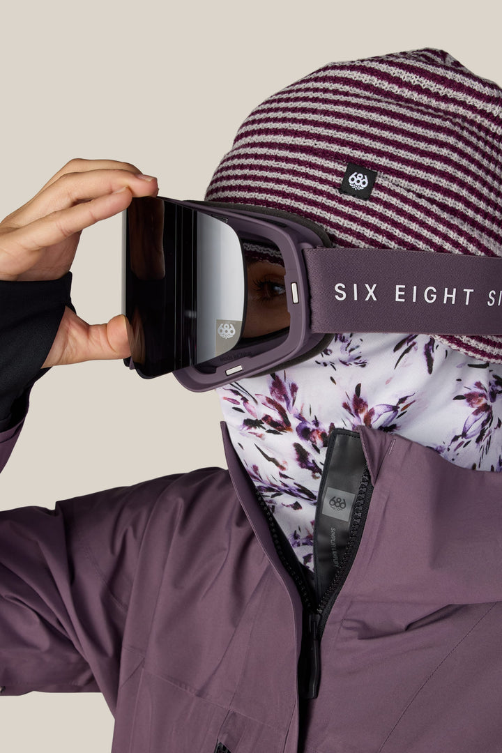 686 SMARTY® Magnetic Goggle — BLACK PLUM (vista 2)