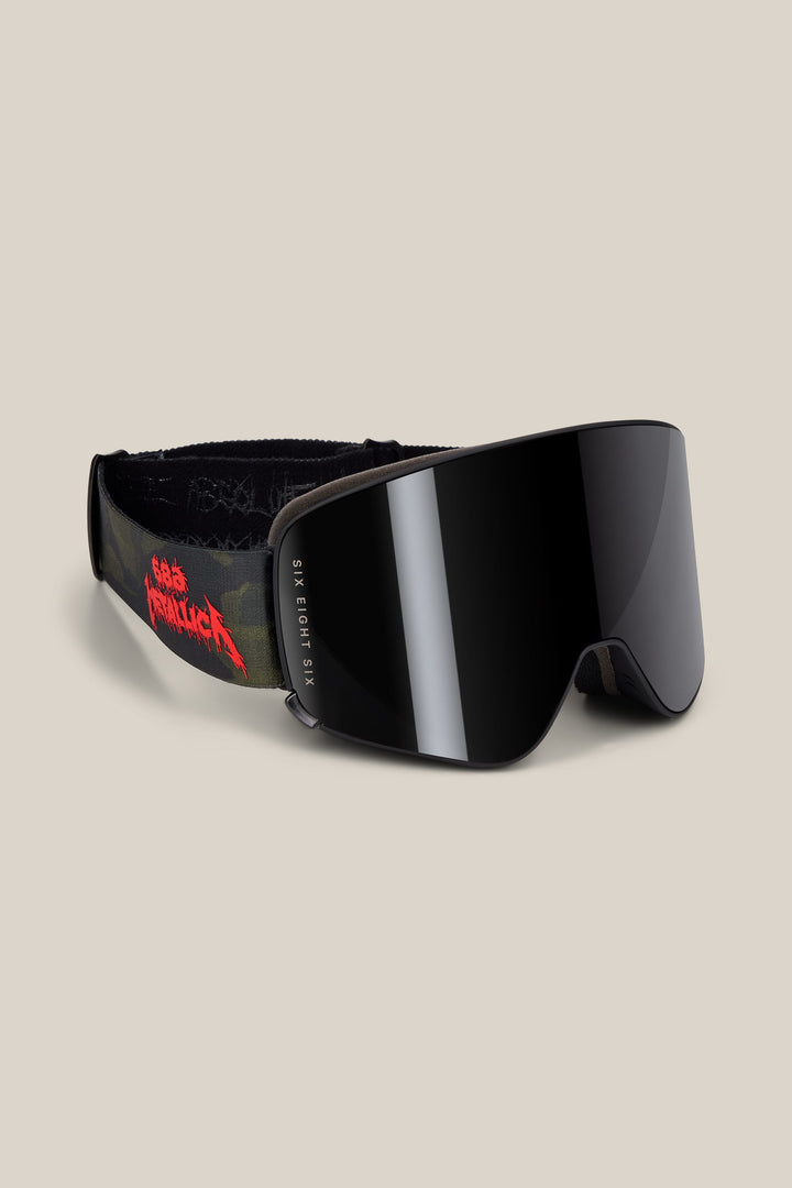 686 SMARTY® Magnetic Goggle — METALLICA BLACK PUSHEAD (vista 2)