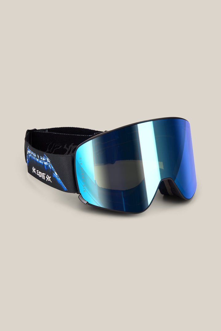 686 SMARTY® Magnetic Goggle — METALLICA BLACK (vista 2)