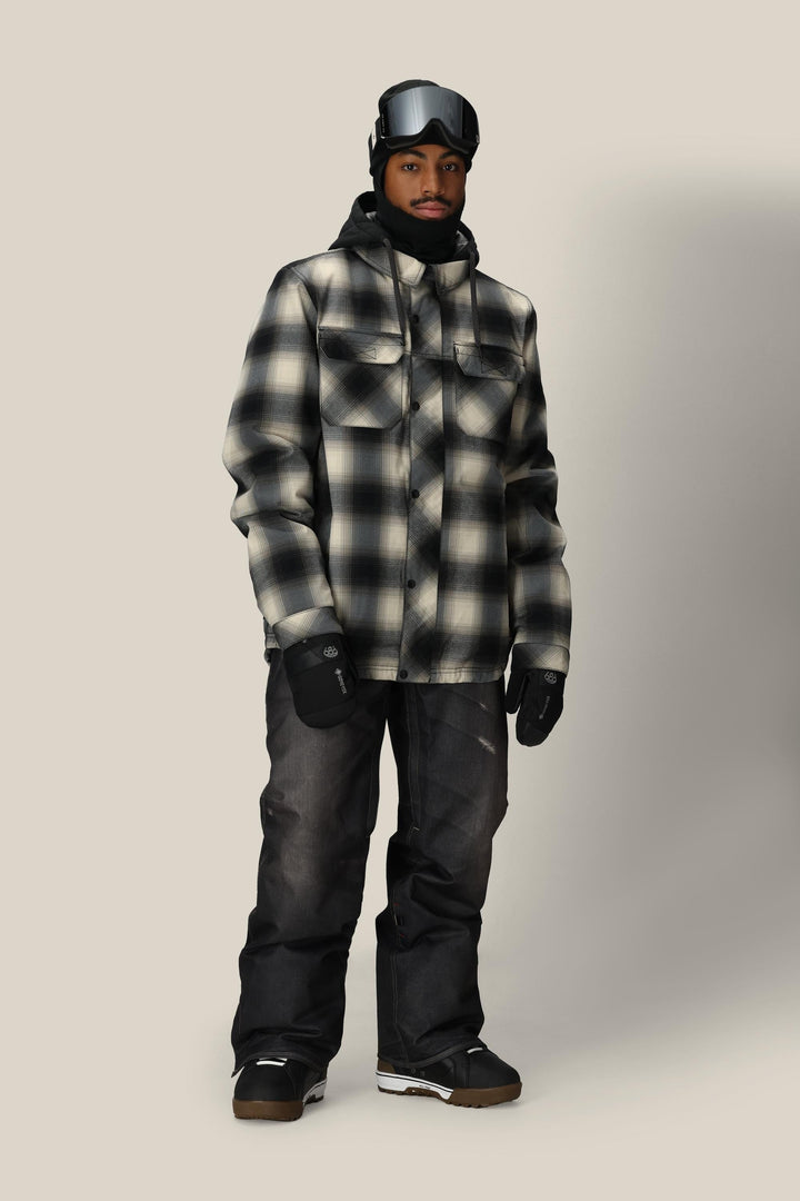 686 Men's Deconstructed Denim Pant — BLACK DENIM (vista 2)