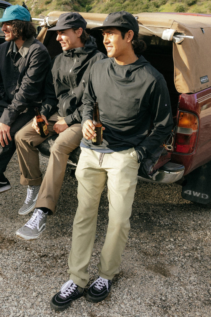 686 Men's Everywhere Ripstop Pant - Slim Fit — SAGE (vista 2)