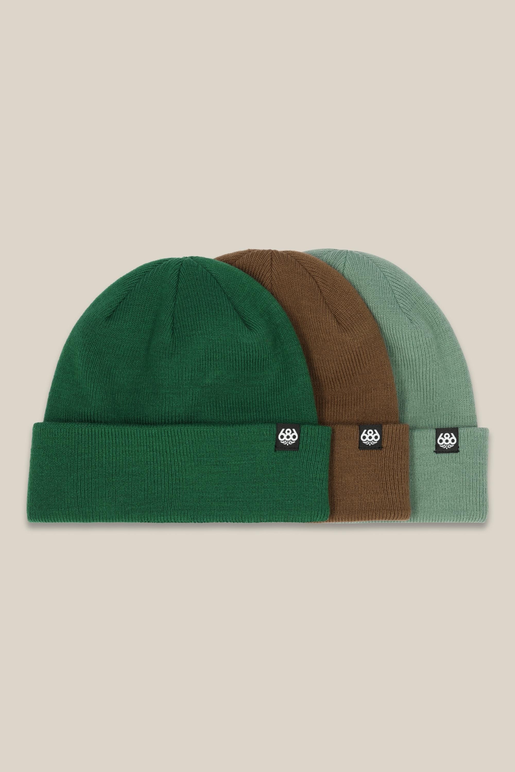 MAGIC STICK roll up beanie　3点セット 686 Standard Roll-Up Beanie (3-Pack) – 686.com