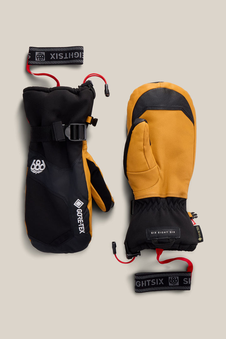 686 Men's GORE-TEX® Leather Linear™ Mitt — NATURAL