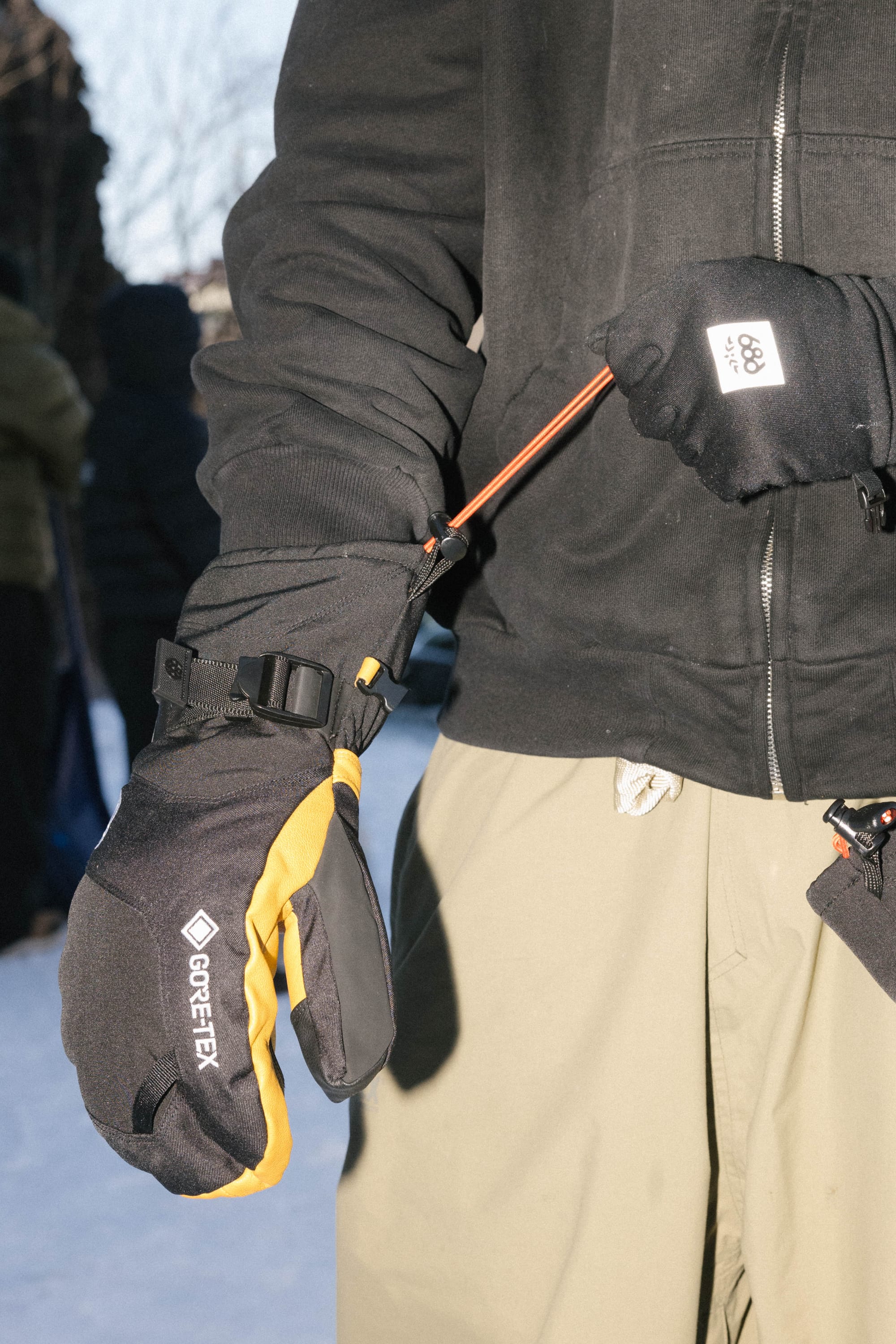686 Men's GORE-TEX Leather Linear Mitt