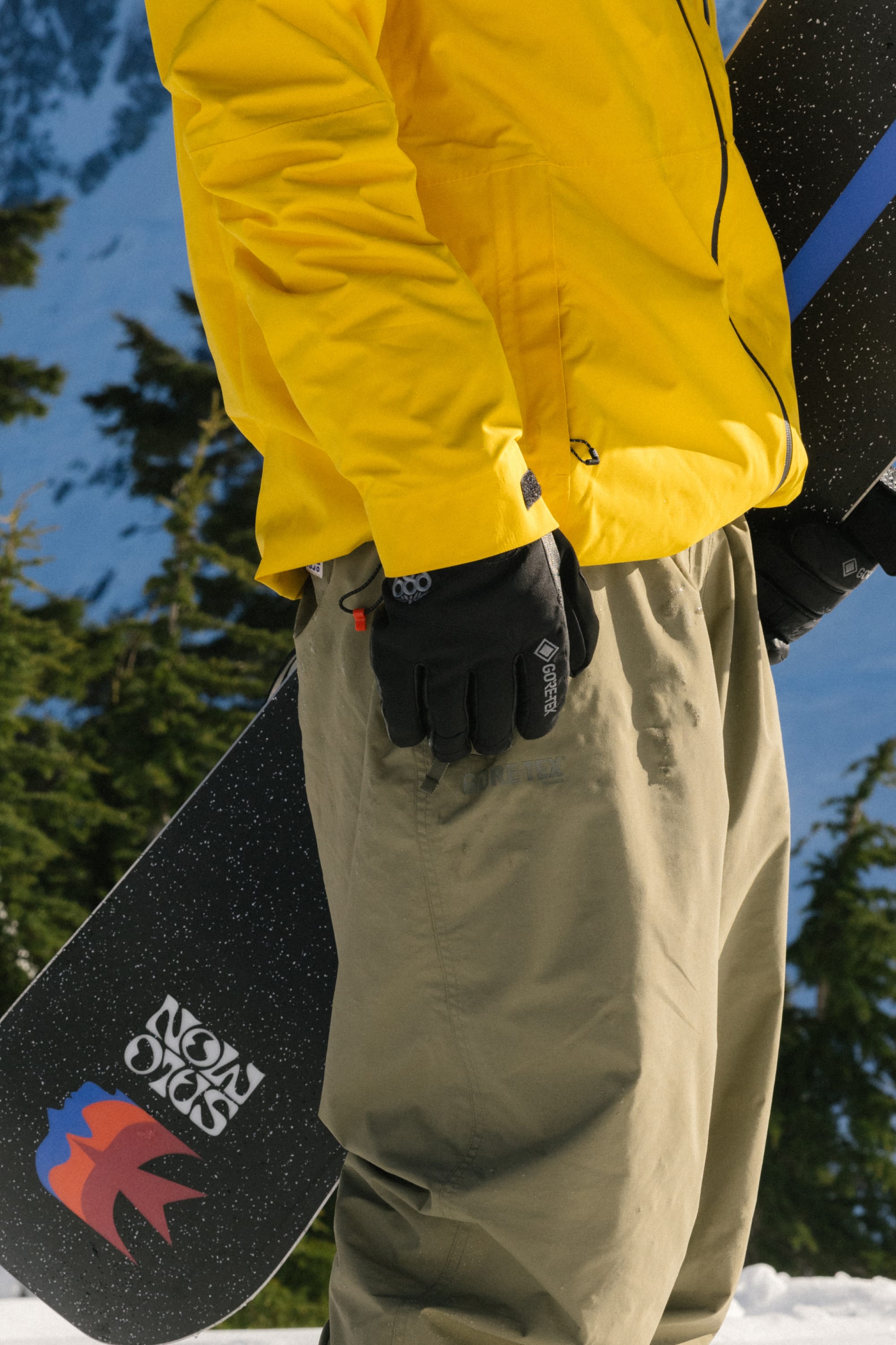 686 Men's GORE-TEX Leather Linear Glove