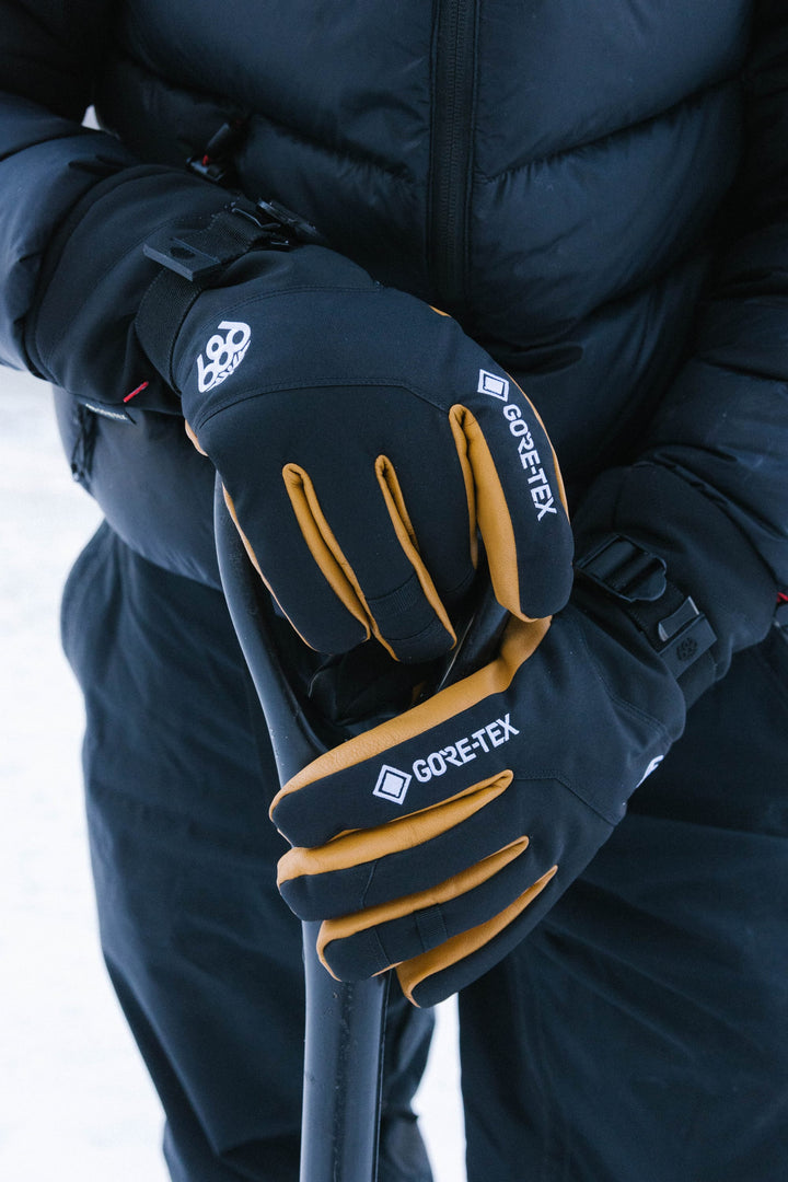 686 Men's GORE-TEX Leather Linear Glove — NATURAL (vista 2)