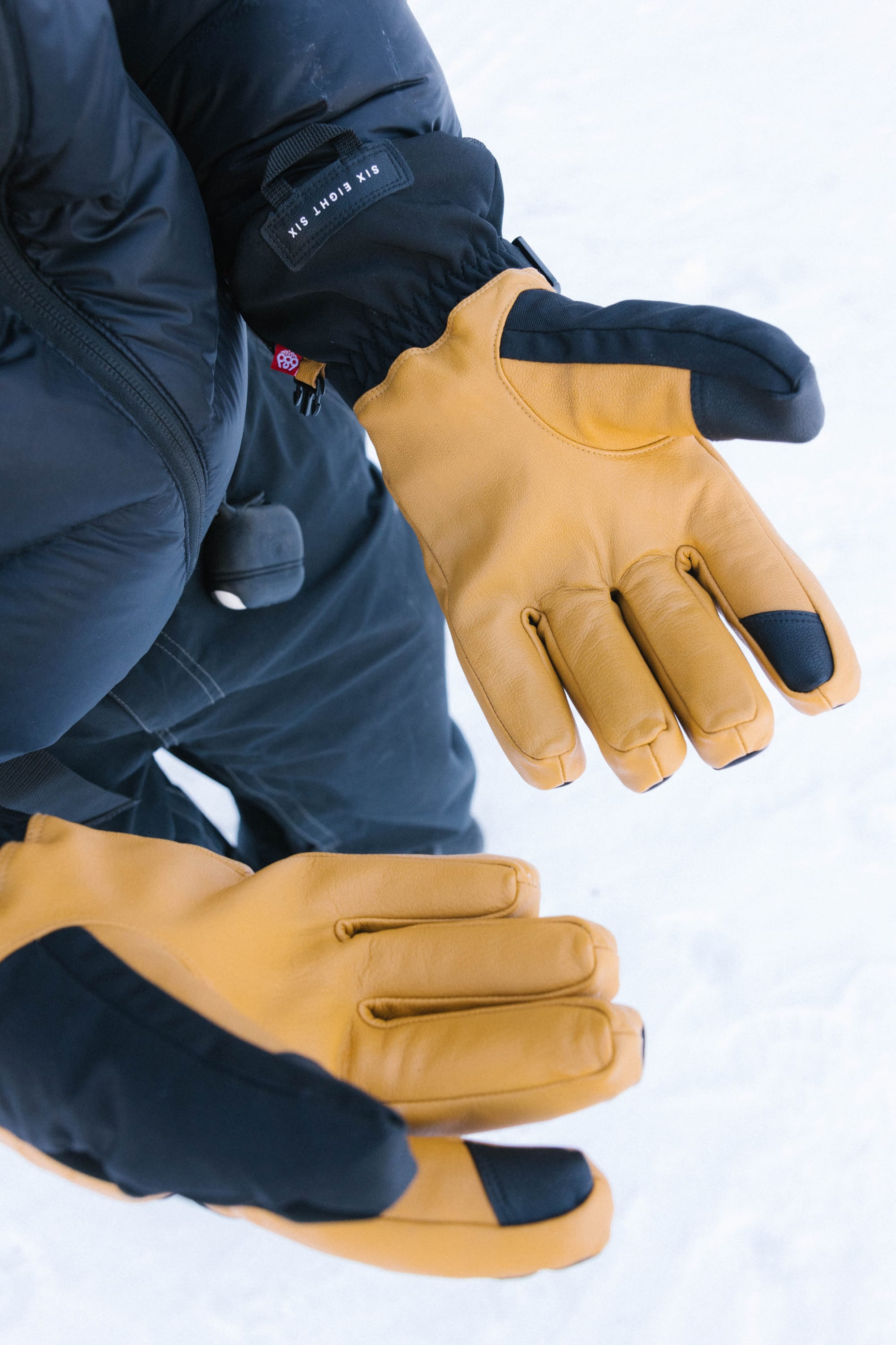 686 Men's GORE-TEX Leather Linear Glove