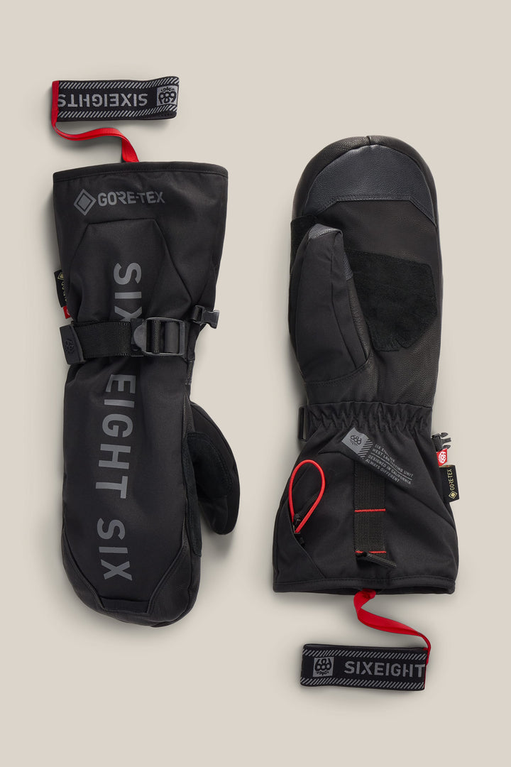 686 Men's GORE-TEX® Leather Deep Days™ Mitt — BLACK