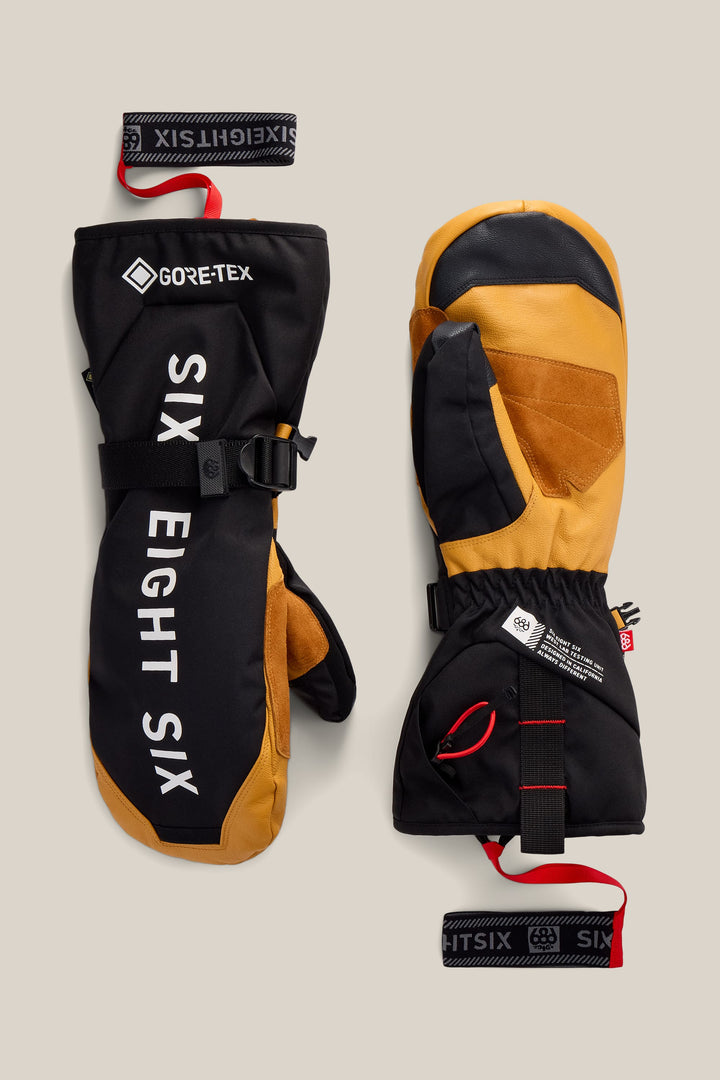 686 Men's GORE-TEX® Leather Deep Days™ Mitt — NATURAL