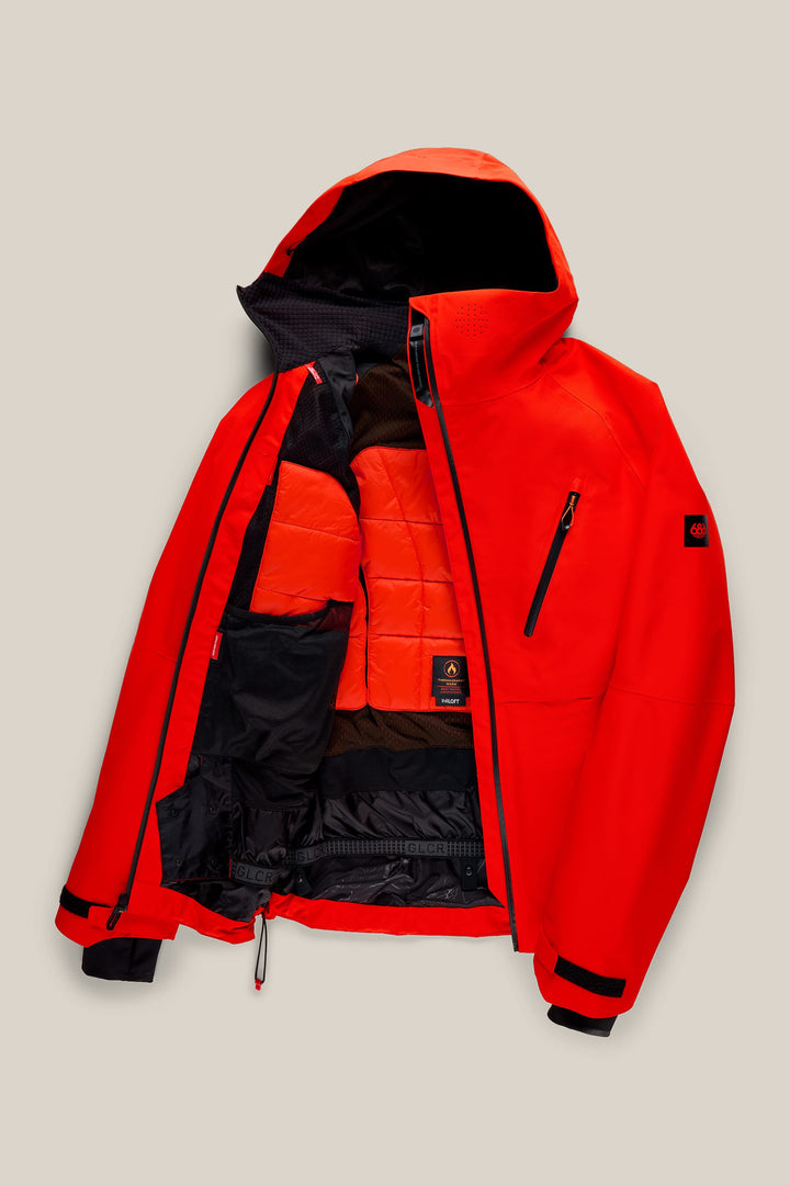 686 Men's Hydra™ Thermagraph® Jacket — SOLAR (vista 2)