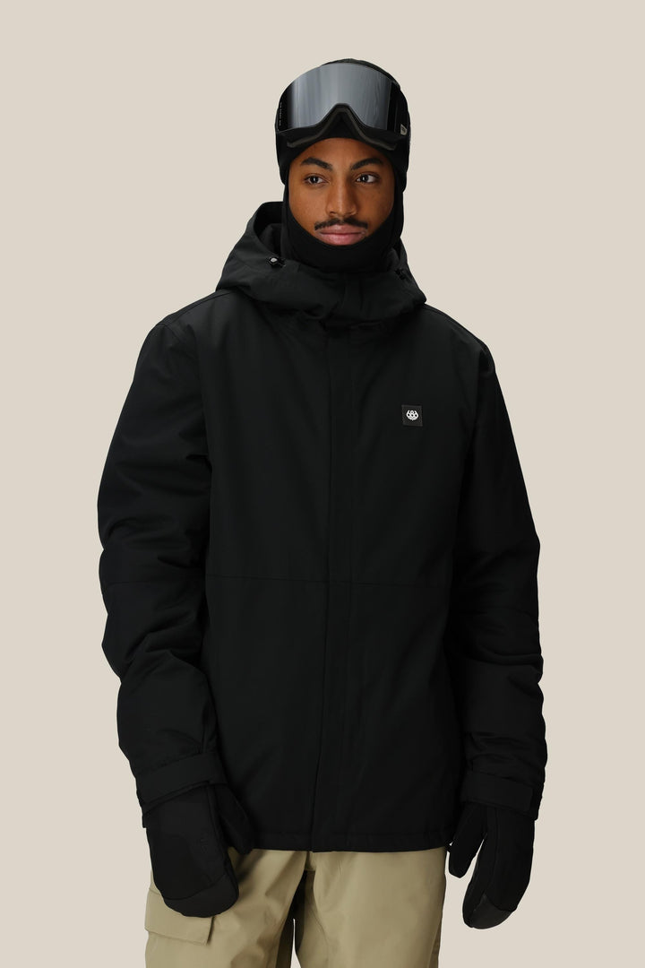 686 Men's Foundation Insulated Jacket — BLACK