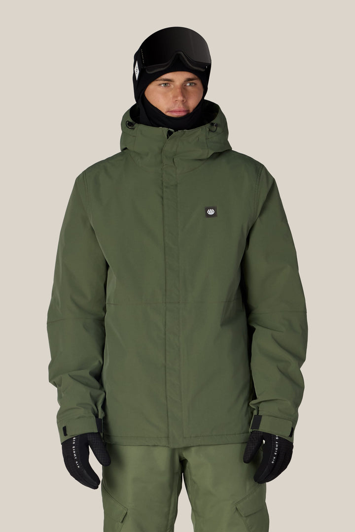 686 Men's Foundation™ Insulated Jacket — FATIGUE GREEN